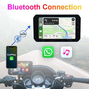 <span class=keywords><strong>Pantalla</strong></span> Táctil IPS de 5 Pulgadas para Motocicleta, Apple CarPlay Inalámbrico y Android Auto GPS para Moto - Product Image 5