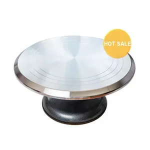 Bakkerij Keuken 16 Inch Cake Stand/Zilver Kleur Boomstam Display Cake Draaitafel Voor Verkoop