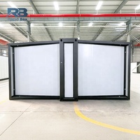 Cabine Conteneur Pliante 700mm Pliée – Maison Conteneur Préfabriquée Extensible à Haute Capacité de Chargement pour Dortoirs de Travailleurs et Camps de Travail
