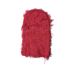 DF0706 Cagoule de ski camouflage motif herbe, avec logo personnalisé, effet vieilli, tricotée, intégrale, pour l'hiver, de créateur - Product Image 6