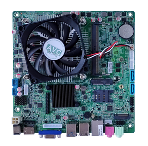 เมนบอร์ด DDR4 Mini ITX 1150 QM1100C Skylake รุ่นที่ 6 Kabylake รุ่นที่ 7 รองรับ CPU พร้อมพอร์ต 1LAN 10USB M.2 4K สำหรับเมนบอร์ด KIOSK - Product Image 2