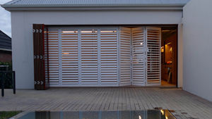 カカドゥ モダンアルミ合金6065製 調整可能ルーバーシャッター KKD04モデル 工場直販 住宅用 長方形 外装 - Product Image 3