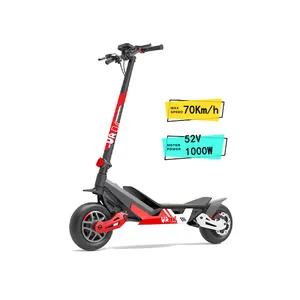 NEW City Coco 1000 Watt 11 Inch Electric Scooter Hub Dual Motor Long Range 70KM/H Electric Scooter