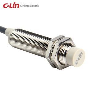 Capteur de proximité inductif cylindrique long en <span class=keywords><strong>acier</strong></span> inoxydable <span class=keywords><strong>Clin</strong></span> Electric LJA12M, série non intégrée, portée de détection 2-10 mm, IP54 - Product Image 1