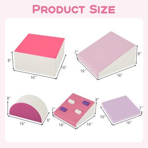 Estructura de Juego Infantil para Interiores, de Espuma Suave y Cuero PU, Fabricada en Indonesia, para Escalar, Gatear y Deslizarse - Product Image 3