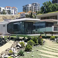 Capsule spatiale ultra moderne de luxe pour hôtel, villa et appartement, maison capsule
