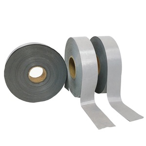 Bạc TC polyester bông phản quang vải băng cho khả năng hiển thị cao quần áo cao có thể giặt được cho xe tải may phản quang Sticker - Product Image 6