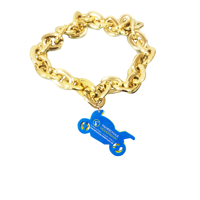 Collier en plastique avec logo 3D grand et surdimensionné, éclairé, pour hommes, fans de football, de basketball, équipe sportive, collier en mousse EVA personnalisé