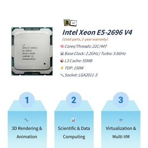 เมนบอร์ด PANDL NEW X99-P8D4 พร้อมช่องใส่แรม DDR4 4 ช่อง ชุดเมนบอร์ด Intel <span class=keywords><strong>Xeon</strong></span> E5 2696 V4 X99 คอมโบเมนบอร์ด <span class=keywords><strong>Xeon</strong></span> X99 Kit - Product Image 2