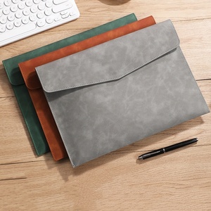 Nhanh chóng vận chuyển yafan DH001 A4 thư mục tập tin PU da tài liệu Nhận hợp đồng chủ phong bì trường hợp từ Snap đóng cửa 33x24cm - Product Image 1
