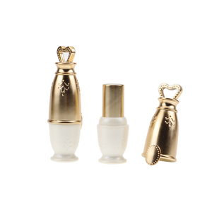Kunststoff Ei geformte Kunststoff flüssige weiße Tube Lippenstift <span class=keywords><strong>Royal</strong></span> <span class=keywords><strong>Gold</strong></span> leere Lippenstift Tuben Behälter Luxus - Product Image 6