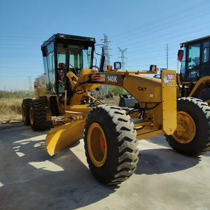 รถเกรดเดอร์มือสอง Cat 140K สภาพดี ผลิตในญี่ปุ่น น้ำหนัก 14 ตัน สำหรับงานก่อสร้าง ขายราคาถูก - Product Image 1