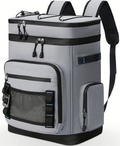 Grand sac à dos isotherme imperméable, sac isotherme souple anti-fuite pour le camping, la randonnée et les voyages - Product Image 1