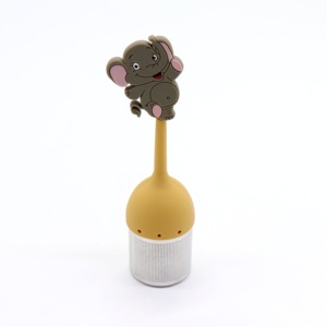 Hot Bán Elephant Shape Thép Không Gỉ 304 Tea Infuser Lọc Nâng Lên Khuếch Tán Elephant - Product Image 4