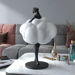 Scultura di Ballerina Personalizzata all'Ingrosso, Decorazione Artistica per Soggiorno, Ornamento Moderno da Scrivania, Arredamento per la Casa - Product Image 1
