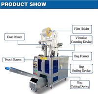 Machine d'emballage automatique électrique PLC à vibration spirale pour le comptage et le remplissage de bonbons mous et de produits en sachets, avec moteur