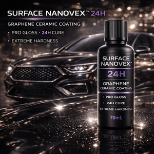 Kit de revêtement céramique au graphène GRAPHONEX Surface Nanovex 24H, haute brillance, protection professionnelle de la peinture, application facile - Product Image 6