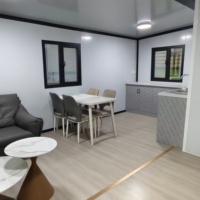 Maison conteneur extensible à double aile 20FT 40FT, Villa préfabriquée pliable, Maison moderne extensible personnalisée pour résidence familiale