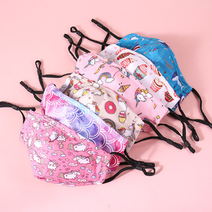 أقنعة قطنية مطبوعة رقمية لعيد الميلاد للأطفال قابلة للغسل أقنعة للوجه أقنعة مخصصة للبيع بالجملة أزياء وحفلات قابلة لإعادة الاستخدام - Product Image 4