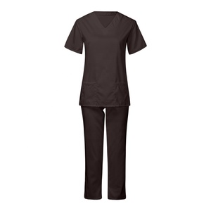Respirant 2025 mode Style infirmières uniforme 110 <span class=keywords><strong>g</strong></span> tissu haut et pantalon costume d'allaitement ensemble pour infirmière et médecin avec prix d'usine - Product Image 4