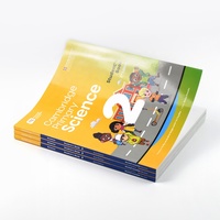 Impresión Offset Personalizada, Tapa Blanda A5/A4, Encuadernación Cosida, Libro de Texto para Escuela Primaria con Cubierta Recubierta y Hojas Interiores de Papel Offset