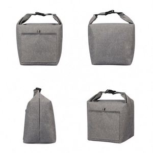 Sac isotherme réutilisable en tissu Oxford avec logo personnalisé, impression par transfert thermique pour cadeaux d'entreprise - Product Image 4