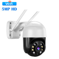 Kamera CCTV PTZ HD 4MP Grosir, Audio Dua Arah, Penglihatan Malam, Keamanan Luar Ruangan, Cloud, IP67 Tahan Air, H.265 WIFI