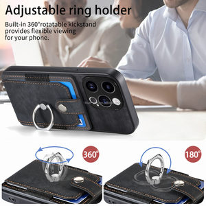Removable and Instalable Vegan Leather Protector Antishock <strong>Luxe</strong> Faux Leather Mobile Cover Phone <strong>Case</strong> for Vivo T1