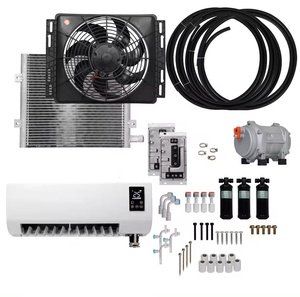 Aire acondicionado eléctrico universal de 12V, sistemas de aire acondicionado de coche de 24V para coches, caravanas, camiones y furgonetas - Product Image 5
