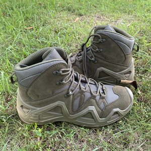 Bottes de randonnée en daim vert TSB07, chaussures tactiques respirantes pour toutes les saisons, activités de plein air - Product Image 1