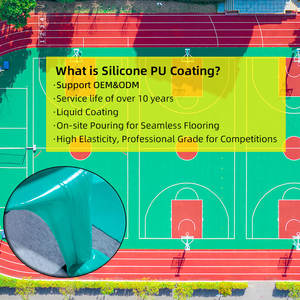 Suelos Deportivos Sintéticos <span class=keywords><strong>de</strong></span> Poliuretano, Revestimientos <span class=keywords><strong>de</strong></span> Silicona PU para Canchas <span class=keywords><strong>de</strong></span> Baloncesto, <span class=keywords><strong>Tenis</strong></span> y Bádminton <span class=keywords><strong>de</strong></span> <span class=keywords><strong>Cemento</strong></span> al Aire Libre - Product Image 3
