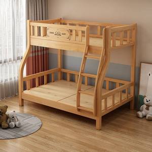 Modern Solid Wood Kids Bunk <strong>Bed</strong> With Storage Stairs <strong>Drawers</strong> Bookshelf Children Bedroom Furniture Double Deck <strong>Bed</strong> <strong>Frame</strong> - Product Image 5