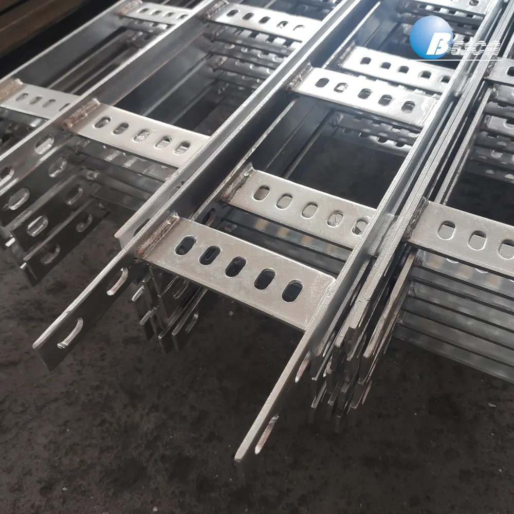 Cable Tray System Steel Galvanized And Aluminum Cable Ladder Supplier