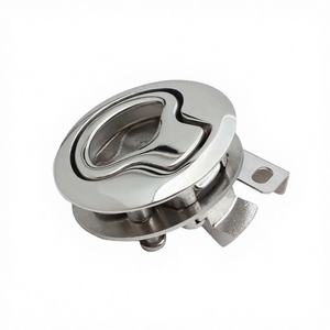 Cerradura de Anillo Redondo de Acero Inoxidable 316 con Manija de Barco para Cubierta de Yate y Diseño de Anillo de Tracción para Piso - Product Image 1