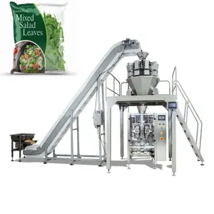 Máquina de embalagem preenchimento de ZV-720A 14 cabeças 5l, máquina automática de embalagem fresca de vegetais e saladas