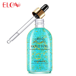 Sérum hydratant à l'<span class=keywords><strong>acide</strong></span> <span class=keywords><strong>hyaluronique</strong></span> de haute qualité, pigment bleu de cuivre et feuille d'or 24K, pour le visage, Anti-vieillissement, nourrissant en profondeur, ml - Product Image 2