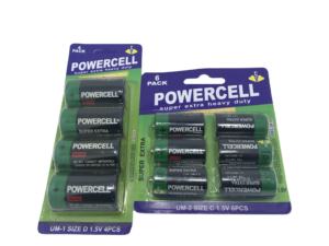 แบตเตอรี่คาร์บอนซิงค์ R14 UM2 ขนาด C 1.5V ปลอดสารปรอท สำหรับของเล่น ยอดขายดีที่สุด - Product Image 6