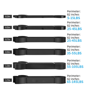 Banda de resistencia deportiva Banda elástica Paquete de entrenamiento Resistencia de entrenamiento <span class=keywords><strong>Bandas</strong></span> elásticas para ejercicios - Product Image 6
