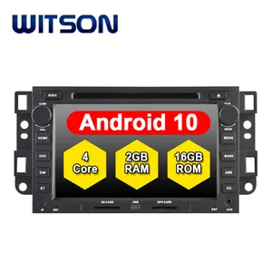 Gps para carro witson, rádio automotivo com android 10.0 para chevrolet ave epica lova captiva spark optra