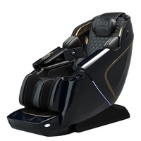C52 Electric Shiatsu Full Body PU Leather Zero Gravity Silla reclinable con CE AI Masaje portátil y plegable