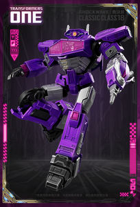 บล็อกกี้ส์ ทรานส์ฟอร์เมอร์ส วัน ฟิกเกอร์ส บียอนด์ อิดิชั่น ช็อคเวฟ รุ่นเรืองแสง ของแท้ ตัวต่อประกอบ ของเล่นบล็อก - Product Image 4