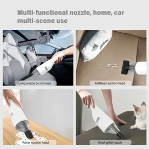 New Hand-held Portable Car Cleaner Rechargeable Cordless Mini Car Cleaning Tool