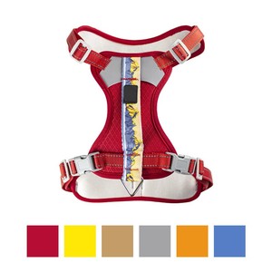 Cobello ODM 나일론 반사 줄무늬 개 애완 동물을위한 유행 및 간단한 안전 소켓 가슴 하네스 - Product Image 4