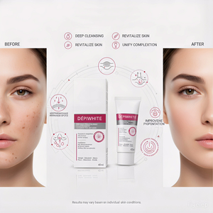 Crème éclaircissante intensive à la vitamine C, traitement masque visage, formule à action rapide, élimination des taches brunes, éclaircissement du teint, échantillon 40 ml - Product Image 4
