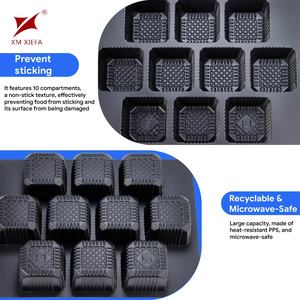 10-vakjes recyclebare PP dumplingbak, afsluitbare voedselveilige verpakking - Product Image 4