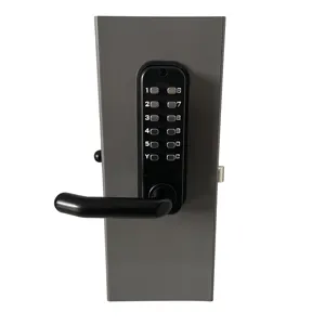 Fechadura de botão de segurança, design popular, código mecânico, trava de porta, alça