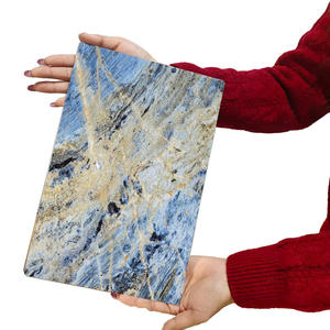 Paneles <span class=keywords><strong>de</strong></span> PVC <span class=keywords><strong>de</strong></span> Alta Calidad con Diseño <span class=keywords><strong>de</strong></span> Mármol, Color Arcoíris, Resistentes a los Rayos UV, a la Humedad y al Moho, Adhesivos Decorativos para Paredes Interiores, Verticales - Product Image 2