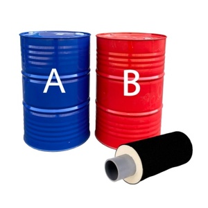 Fireproof B1 B2 B3 Grade PIR/PUR Pipe Pouring 2-Component Polyurethane PU <strong>Raw</strong> <strong>Material</strong> - Product Image 1