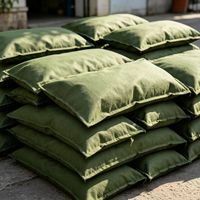 Sacs de sable anti-sable, faciles à déployer, en toile robuste pour la protection des allées, sans sable nécessaire, en tissu non tissé pour porte de garage