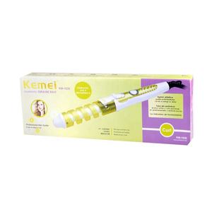 Kemei KM1026 Elektrischer Haar glätter 10 220V Werkzeug Locken wickler Roller 50W <span class=keywords><strong>Pro</strong></span> Spiral Lockens tab Zauberstab Curl Styler - Product Image 5